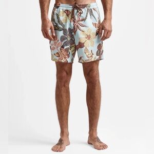 Roark Shorey Boardshorts Paradaiso Light Blue Size Medium